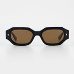 Blake Black Brown Lens Sunglasses