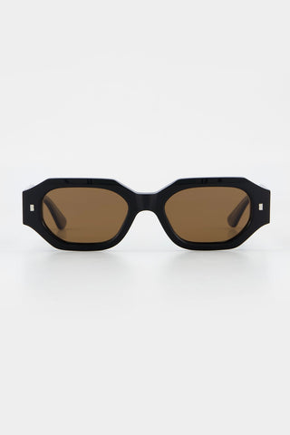 Blake Black Brown Lens Sunglasses
