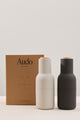 Bottle Grinder Ash Carbon with Beech Lid 20.5cm 2 Pack