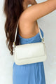 Date Night Cream Shoulder Bag