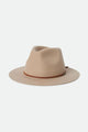 Wesley Sand Brown Fedora Hat