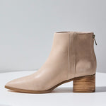 Edith Mushroom Burnished Low Boot