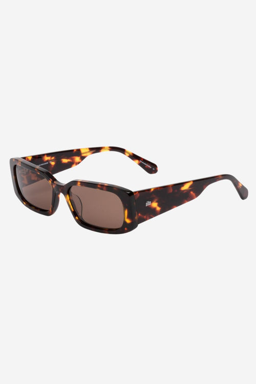 Electro Vision Rectangle Maple Torte Coffee Lens Sunglasses ACC Glasses - Sunglasses Sito   