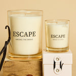 Escape Vanilla + Amber 250g Soy Candle