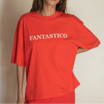 Fantastico Lobster Red Cotton Tee