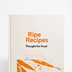 Front cover of a cookbook titled 'Ripe Recipes'