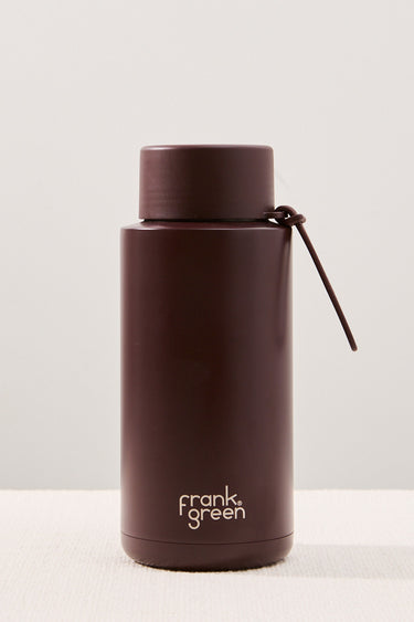 Brown drink bottle