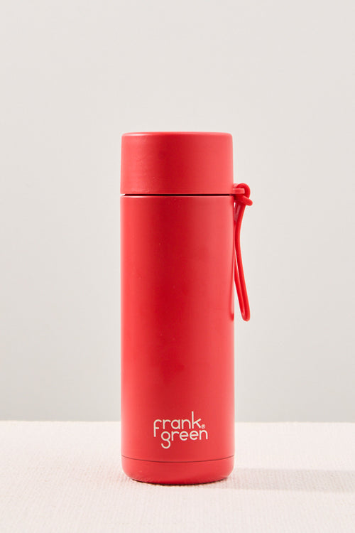 Red drink bottle