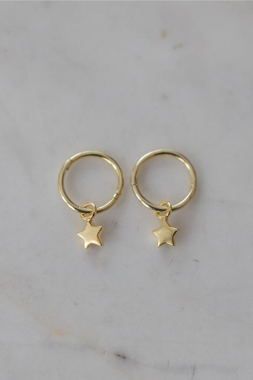 Twinkle Star Sleeper Earrings Gold ACC Jewellery Sophie   