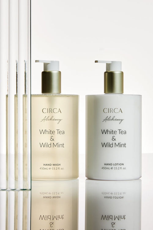 Alchemy White Tea + Wild Mint Hand Care Set HW Beauty - Skincare, Bodycare, Hair, Nail, Makeup Circa Home   