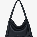 black shoulder bag