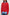 Person wearing a red sweater over a blue shirt with a plain background