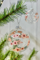 Manuka Flower Glass Bauble