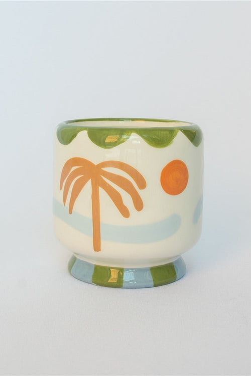 Lush Palms 226g Ceramic Candle