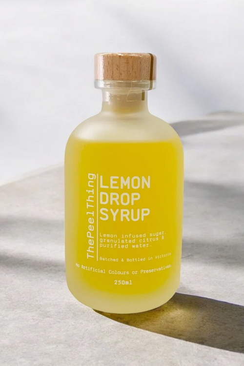 Lemon Drop 250ml Syrup Cordial | Flo & Frankie