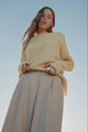 Torin Buttermilk Wool Crew Knit