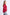 Woman wearing a red jacket on a white background