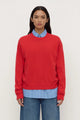 Carter Flame Brushed Merino Wool Sweater