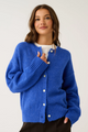 Aurora Cobalt Wool Blend Cardi