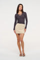 Aline Cove Denim Mini Skirt