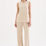 Sutton Cream Cotton Pant
