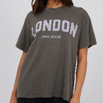 London Charcoal Printed Tee