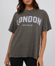 London Charcoal Printed Tee