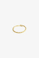 Lulu Recycled Chain StackGold Plated EOL Ring