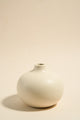 Orb Matt Ivory 10cm Bud Vase