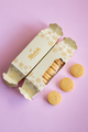 Festive Passionfruit Melting Moments Cracker