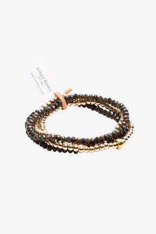 Olive Gold Bracelet Set ACC Jewellery Lindi Kingi   