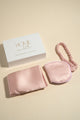 Silk Pillowcase/Eyemask Set Blush