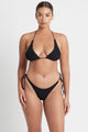 Sofie Black Eco Triangle Bikini Top OS