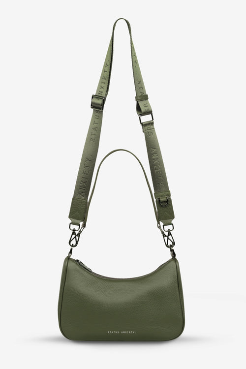 khaki bag