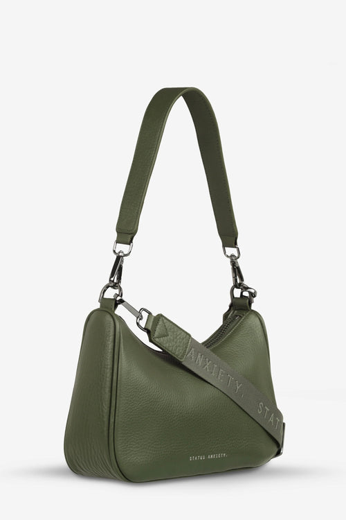 khaki bag