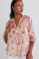 Surety Paradise Floral Button Through SS Blouse