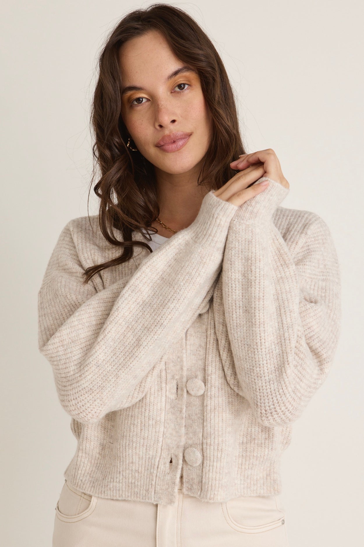 Shop Beige Knit Cardigan Online Flo Frankie shop-beige-knit-cardigan-online-flo-frankie