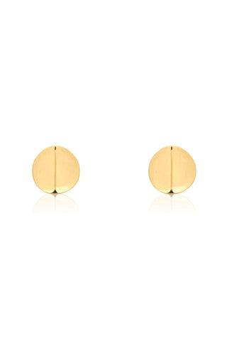 Ridge Gold St Silver Stud Earring ACC Jewellery Linda Tahija   