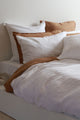 Linen Duvet Cover Set White King