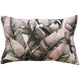 Umbra Pink Leaf Rectangle Cushion 35x50cm