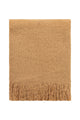 Cosy Camel Tassel Throw