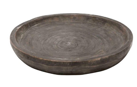 Prisha Round Wooden Platter 40cm HW Serveware - Plate, Bowl, Servers, Dish, Platter Robert Mark   