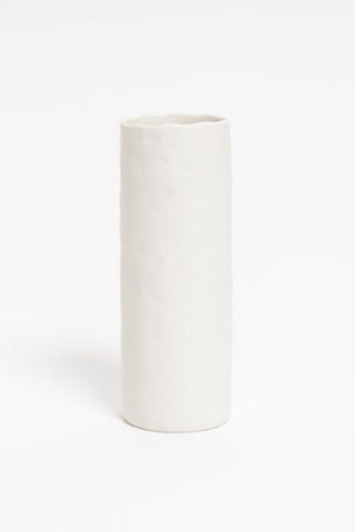 Bernie White Vase HW Decor - Bookend, Hook, Urn, Vase, Sculpture NED Collections   