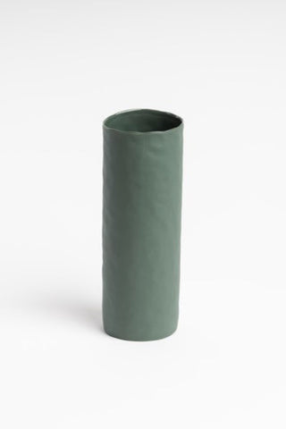 Bernie Forest Green Vase