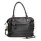 Jackie Black Bubble Leather Bag