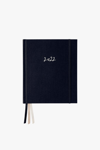 2022 Black Soiree Daily Desk Planner HW Stationery - Journal, Notebook, Planner Emma Kate   