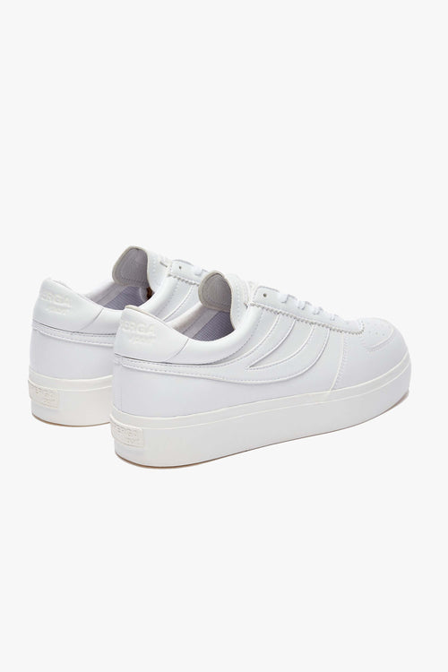 2850 Seattle 3 Vegan Leather White Sneaker ACC Shoes - Sneakers Superga   