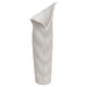 Porcelain White Leaf Vase 28cm