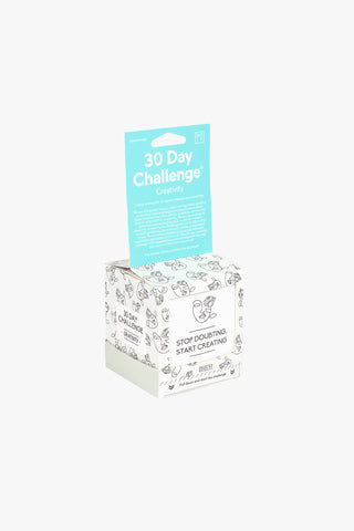 30 Day Challenge Cards Creativity