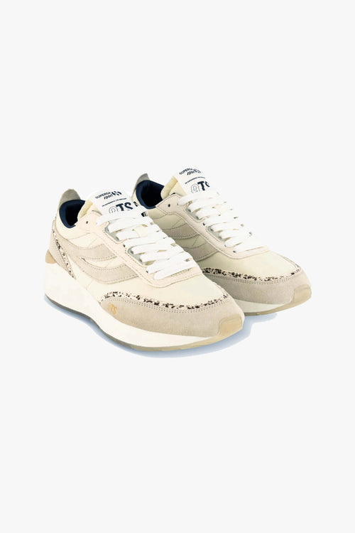 4089 Beige 9TS Slim Calfhair Details Trainers ACC Shoes - Sneakers Superga   